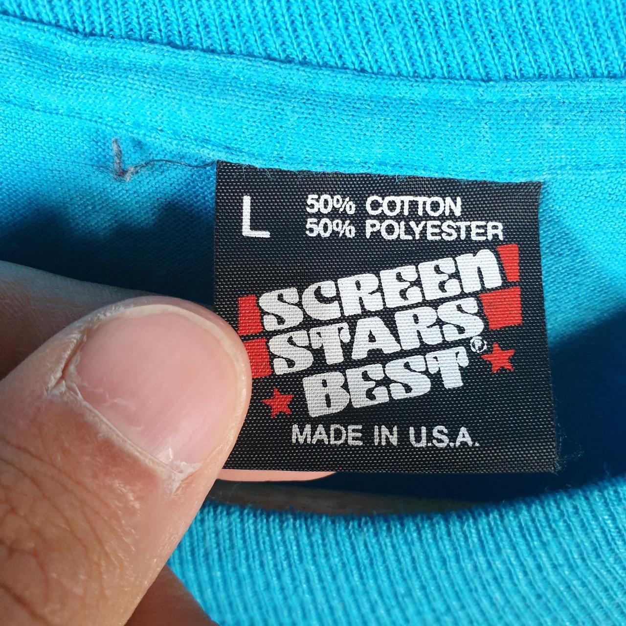 Vintage Screen Stars Rosemont Aloha Surgeons 90s USA Single Stitch T Shirt Men’s Large Blue