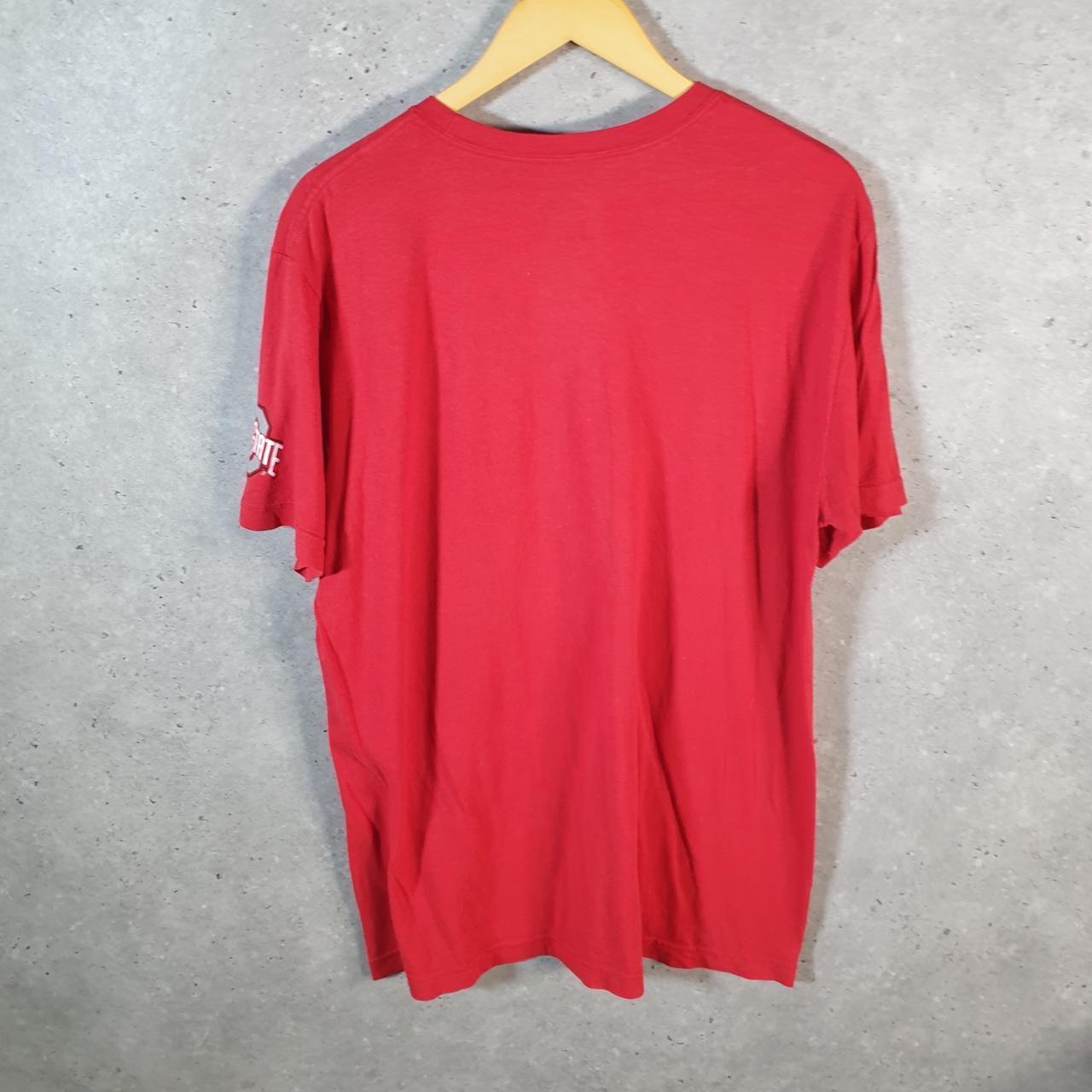 Vintage Nike Ohio State NFL Pro State T Shirt Men’s Large Red Logo Swoosh Athletic