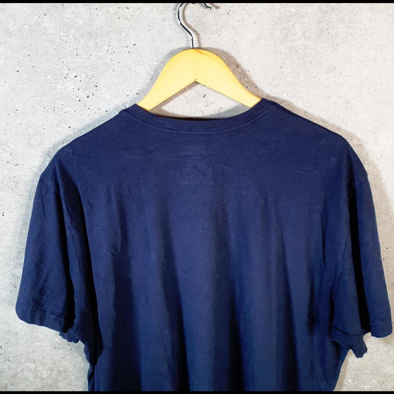 Vintage Ralph Lauren Polo T Shirt Men’s Large Blue Embroidered Pony Classic Fit C9114