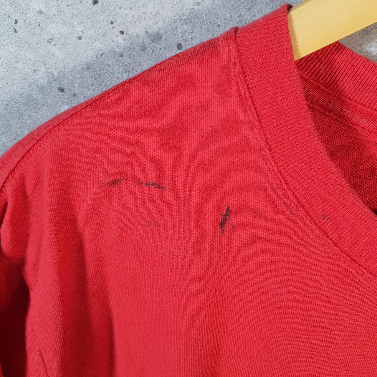 Vintage Puma Spellout T Shirt Men’s Large Red Logo Athletic Casual