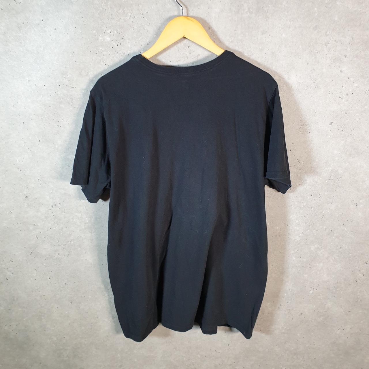 Vintage Nike T Shirt Shirt Men’s XL Black Logo Swoosh Athletic C9600