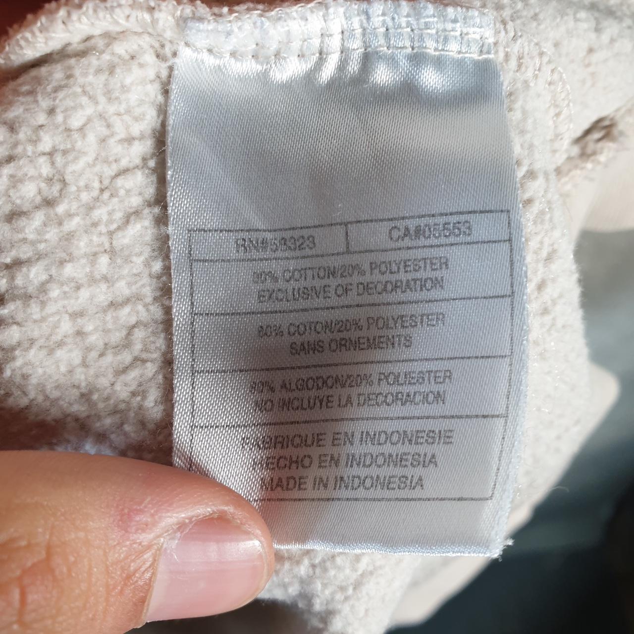 Vintage Nike 90s Embroidered Sweatshirt Men’s 2XL Beige Swoosh Y2K Pullover Logo