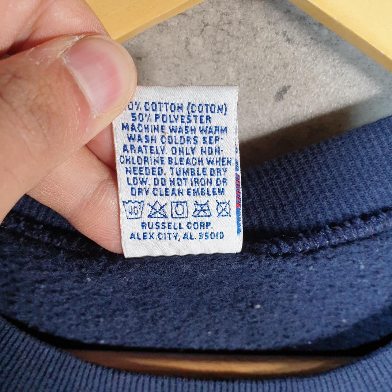 Vintage Russell Athletic Sweatshirt Men’s XL Navy Blue USA Campolindo Football