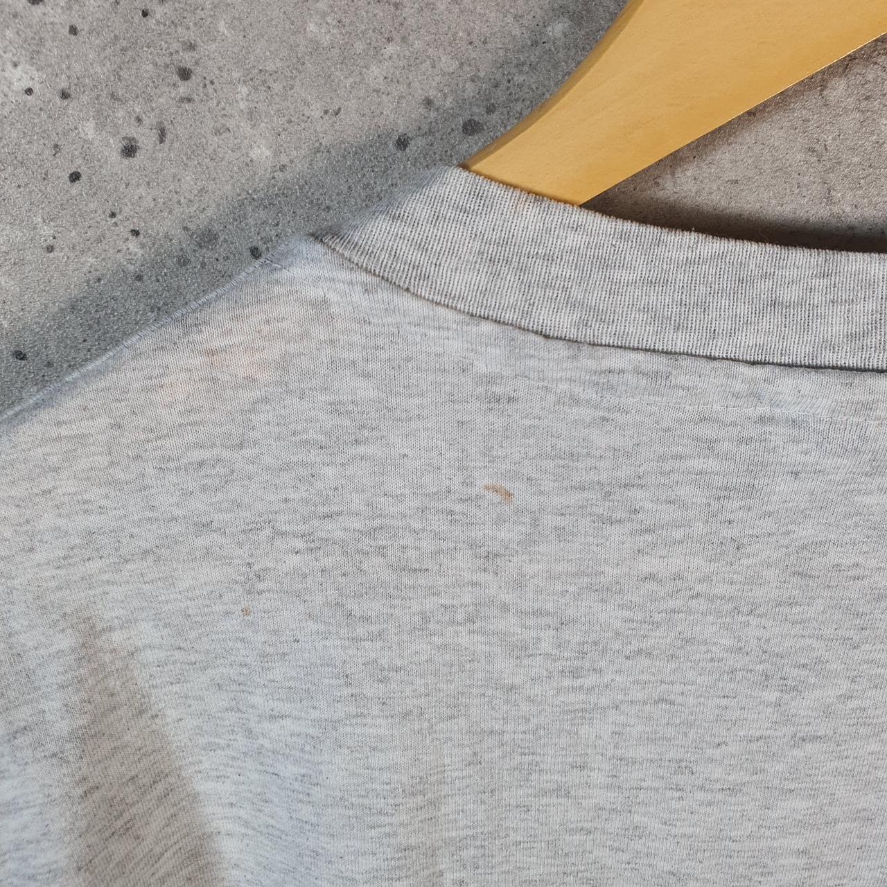 Vintage Hanes Madison Soccer 90s USA Single Stitch T Shirt Men’s Large Grey