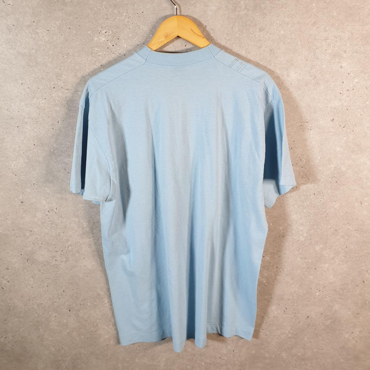 Vintage Fruit of the Loom CRST Flying High 1994 USA Single Stitch T Shirt Men’s XL Blue C8384