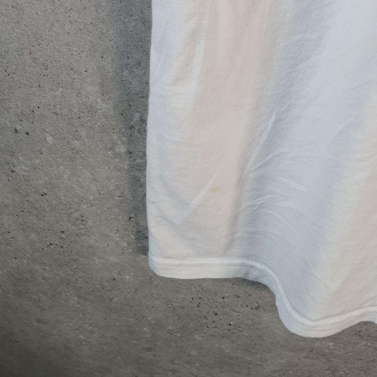 Vintage Vans Off The Wall T Shirt Shirt Men’s Medium White Casual Logo Athletic