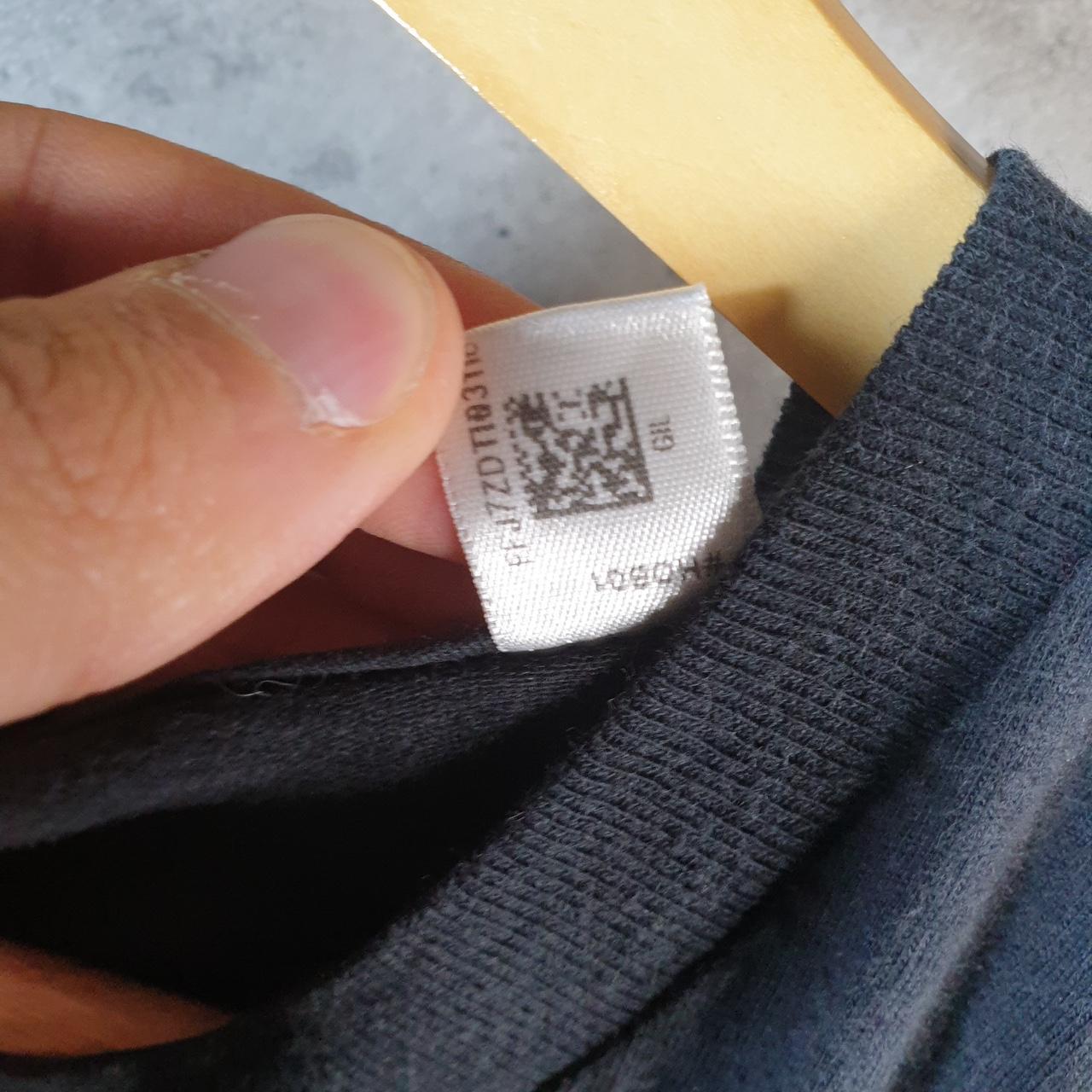 Vintage Adidas Spellout T Shirt Men’s Medium Black Three Stripes Logo Athletic