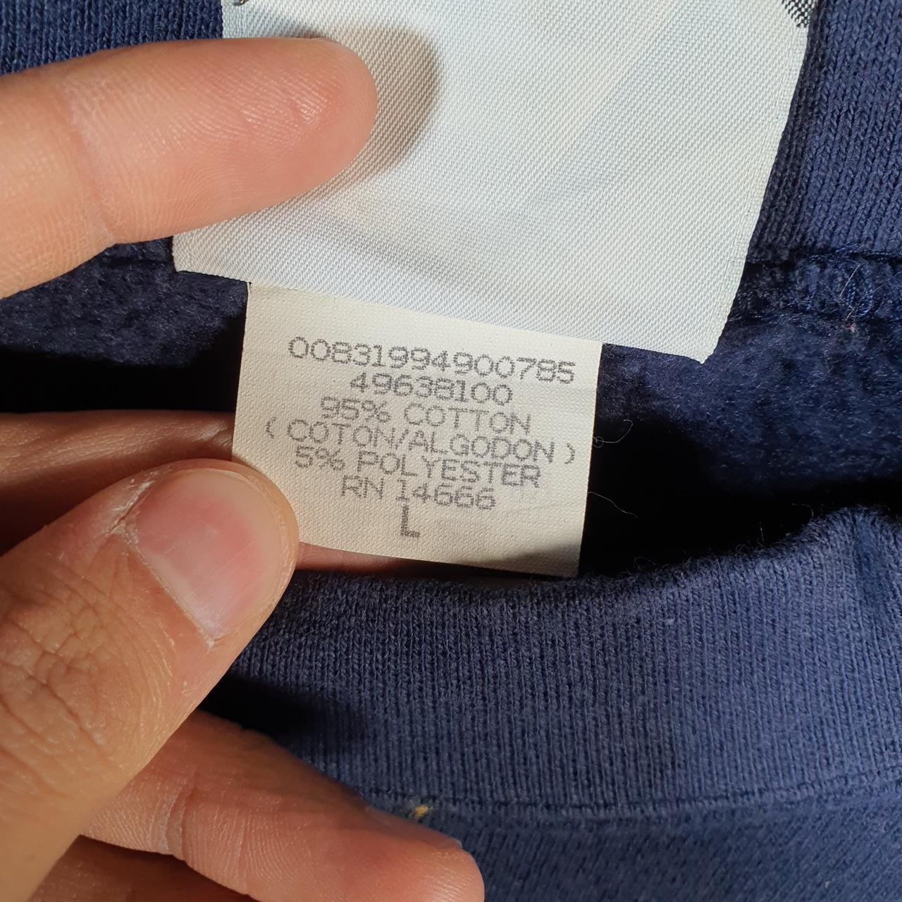 Vintage Lee Cotton Ultraweight Sweatshirt Men’s Large Navy Blue USA KAO Pullover