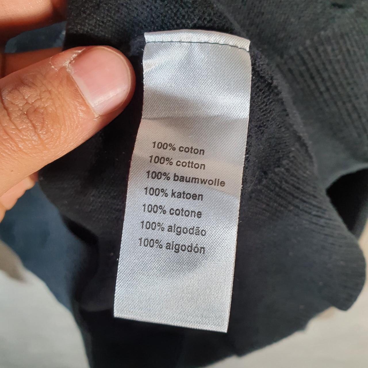 Vintage Lacoste Hoodie Men’s XS Black Full Zip Logo Y2K Jumper Logo Casual