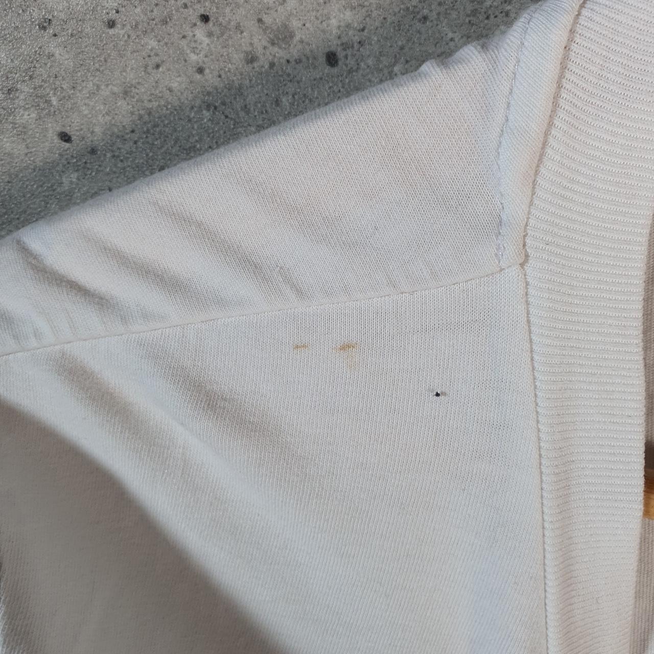 Vintage Levis Spellout T Shirt Shirt Womens 2XL Cropped Fit White Logo Athletic