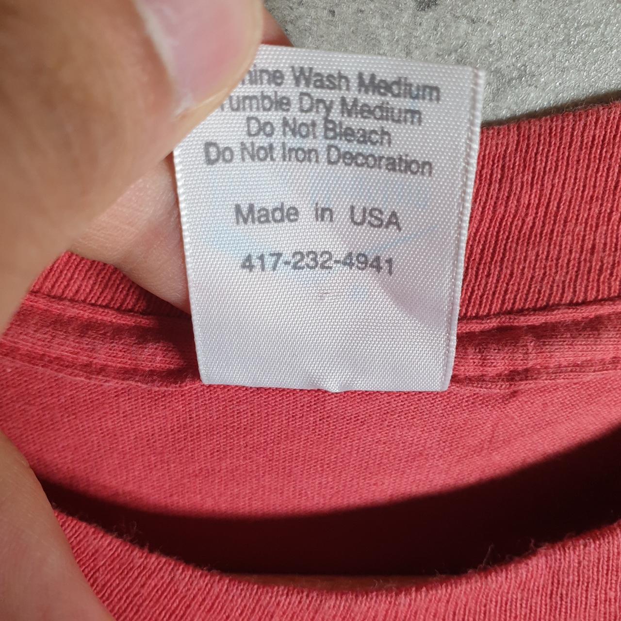 Vintage Prairie Mountain Grand Canyon 90s USA Single Stitch T Shirt Men’s Large Red