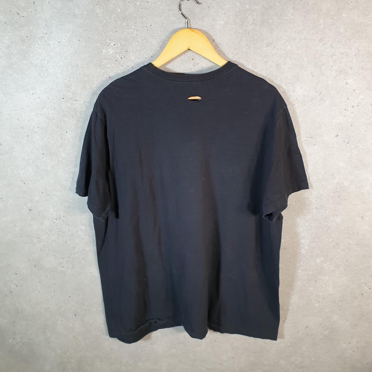 Vintage Nike Swoosh Spellout T Shirt Shirt Men’s XL Black Logo Athletic C9926