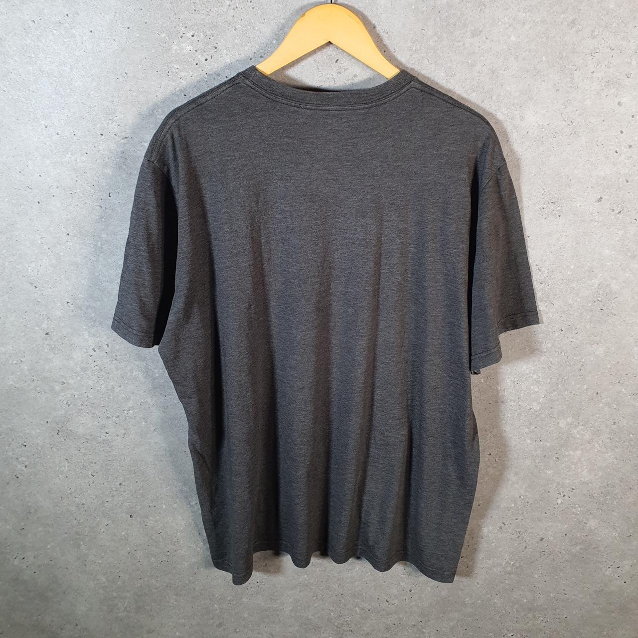 Vintage Nike T Shirt Men’s XL Grey Logo Embroidered Swoosh Athletic