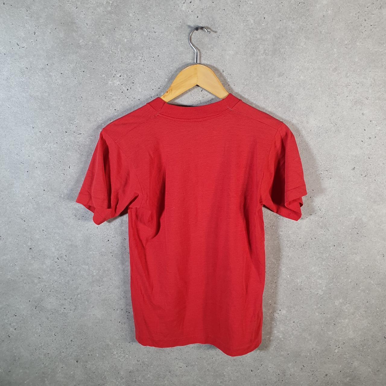 Vintage Screen Stars Best UNLV Rebels Basketball USA Single Stitch T Shirt Men’s Small Red Big Fish Vintage