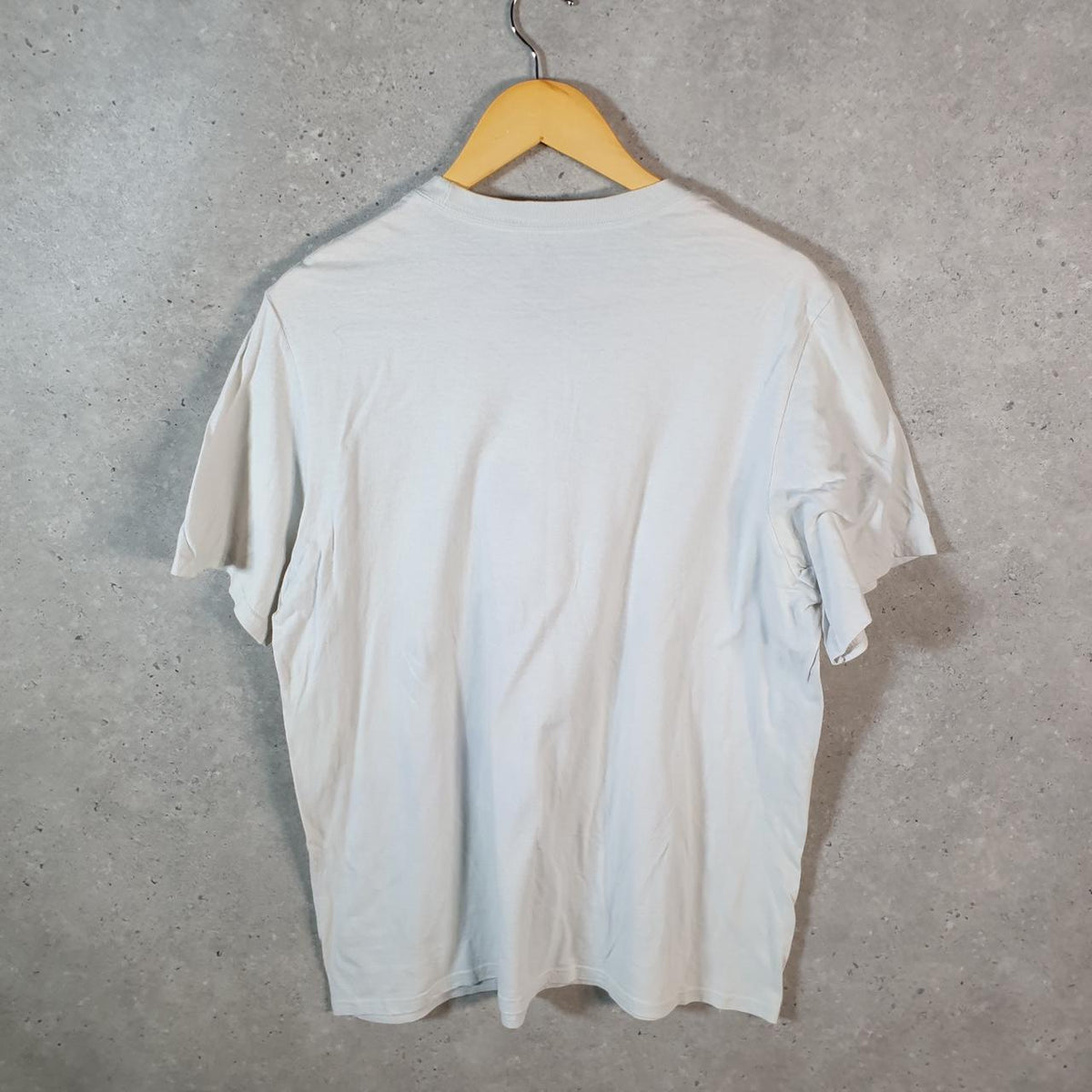 Vintage Adidas Amplifier T Shirt Shirt Men’s Large White Three Stripes Logo Athletic C9604