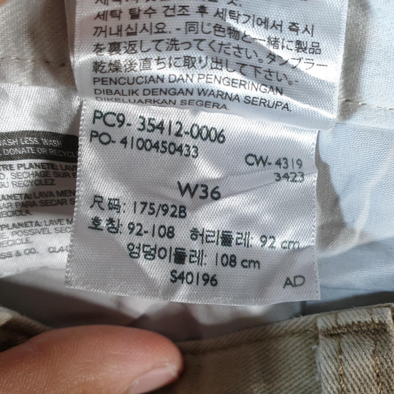 Vintage Dockers Chino Shorts Jorts Cargo Men’s W36 Brown Baggy Cotton