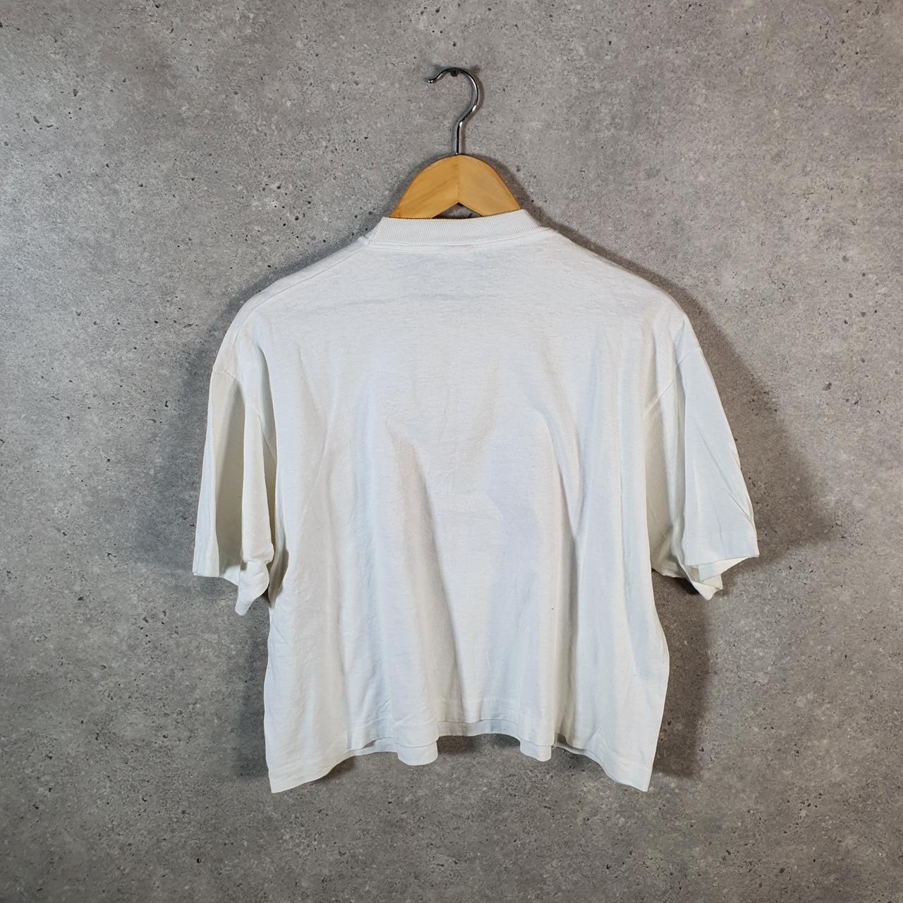 Vintage Fruit of the Loom USA Hilton Head Island Single Stitch T Shirt Womens Medium White Big Fish Vintage