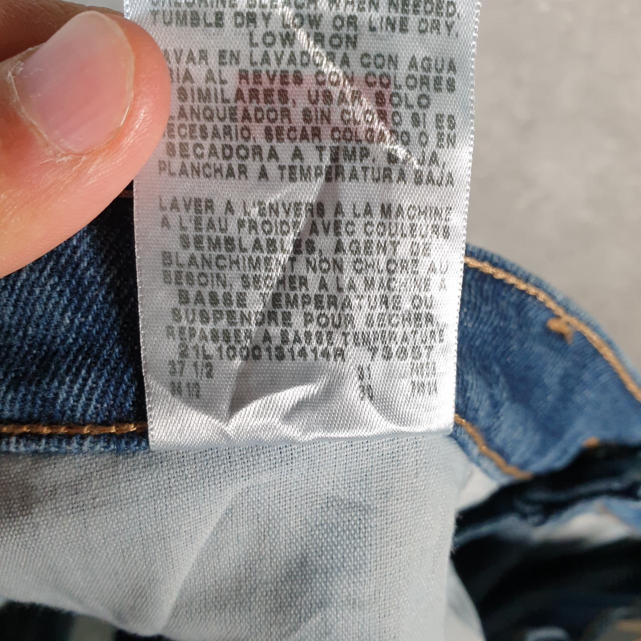 Vintage Wrangler Cut Short Baggy Shorts Jorts Cargo Womens W33 Blue Relaxed Denim