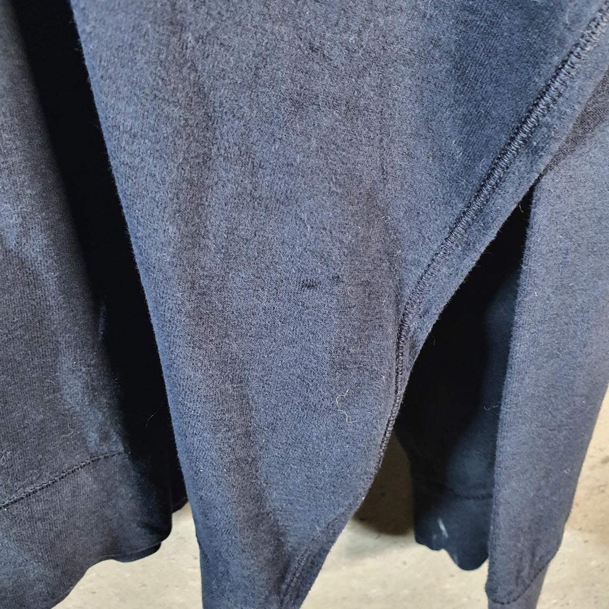 Vintage Ralph Lauren Polo Sweatshirt Men’s 2XL Big Navy Blue Cotton 1/4 Zip Pony