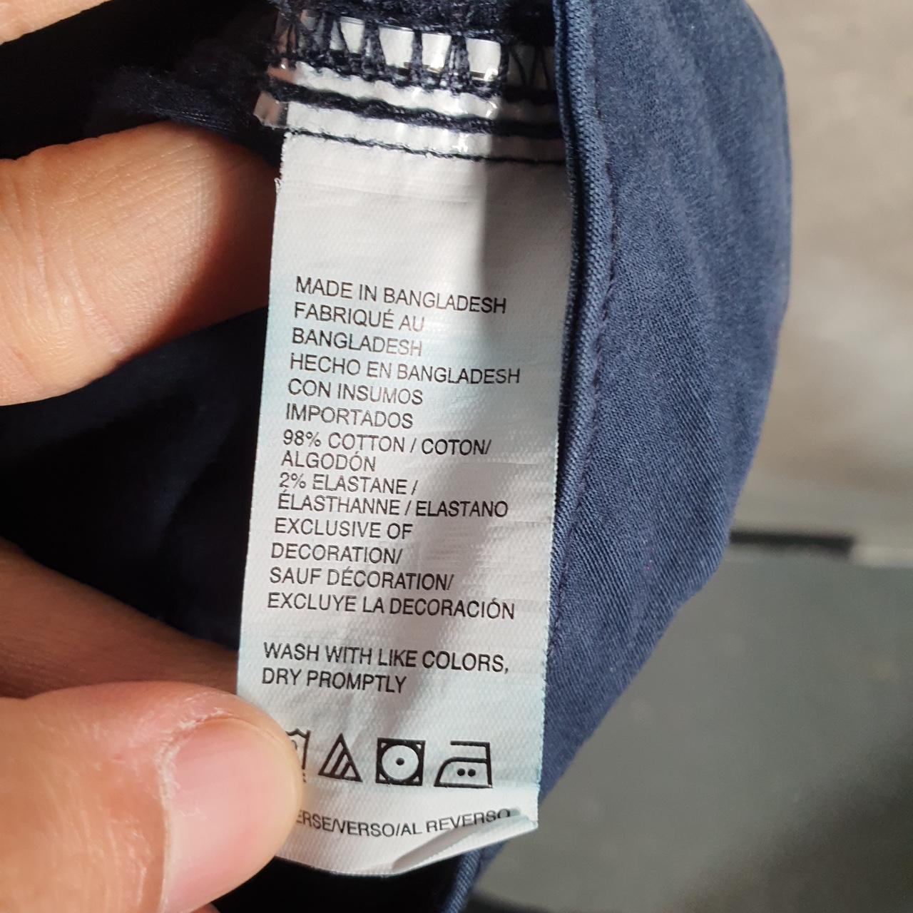 Vintage Izod Golf Chino Shorts Jorts Cargo Men’s W32 Blue Baggy Cotton A4238