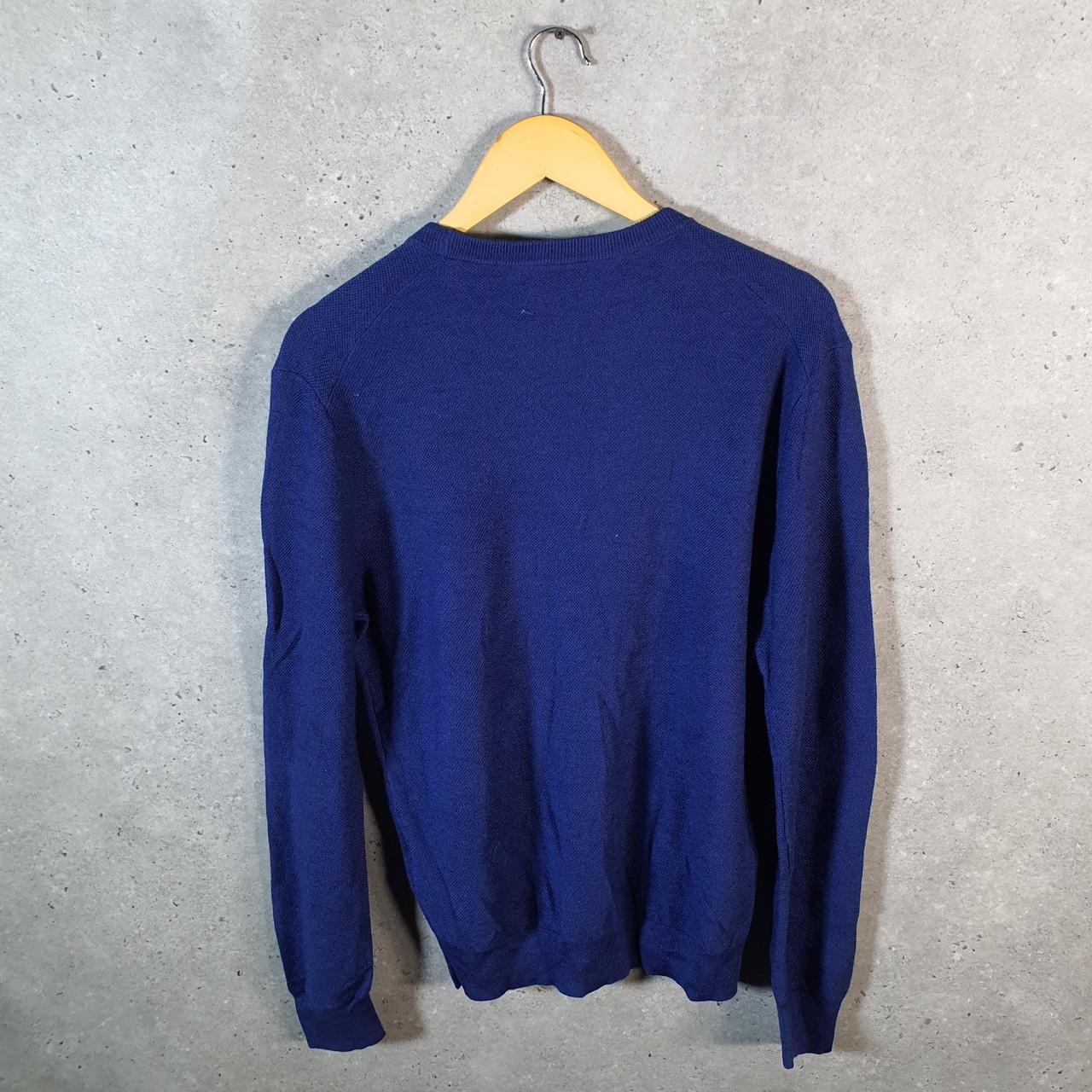 Vintage Ralph Lauren Polo Sweatshirt Men’s Medium Blue Cotton Pullover