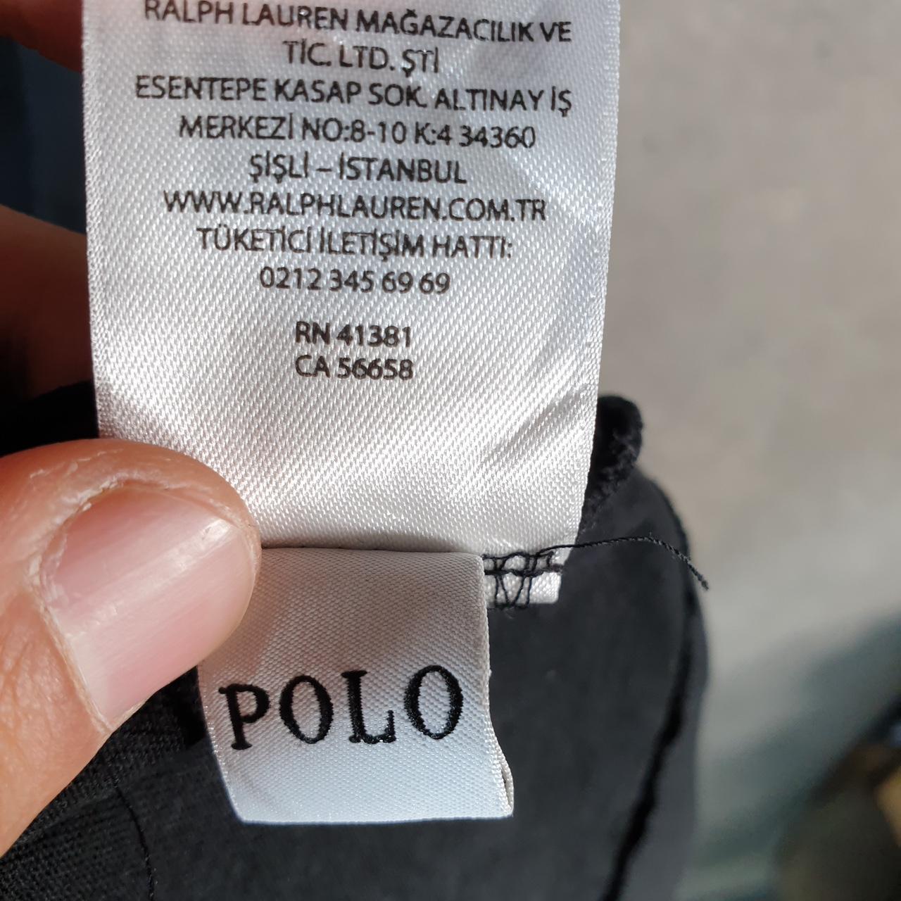 Vintage Ralph Lauren Polo T Shirt Men’s Large Black Embroidered Classic Fit Pony C8615