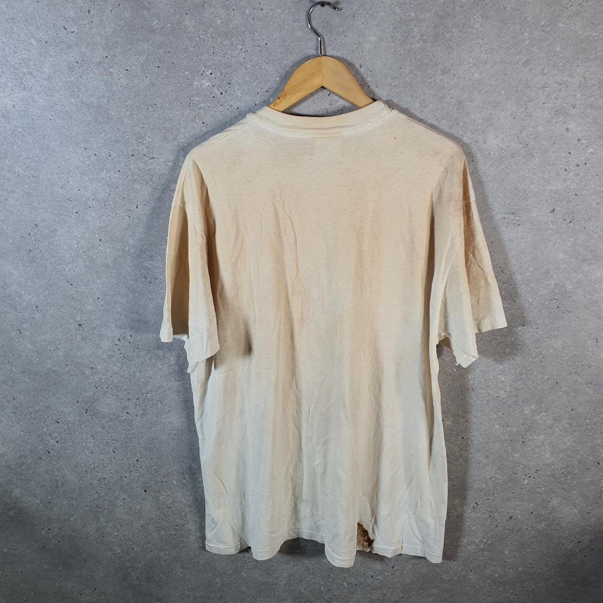 Vintage Human I Tees Gorilla 1990 Environmental USA Single Stitch T Shirt Men’s XL White
