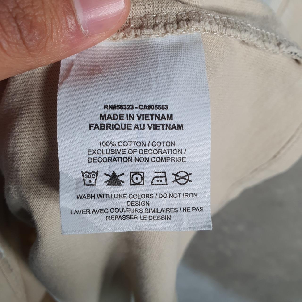 Vintage Nike Club T Shirt Men’s Large Beige Centre Swoosh Logo Athletic Big Fish Vintage