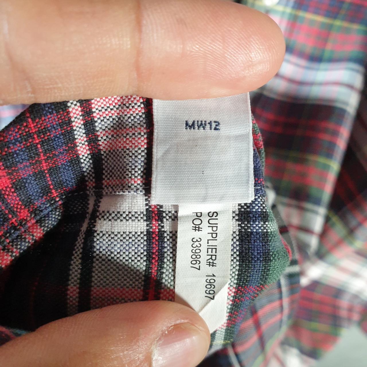 Vintage Ralph Lauren Button Down Shirt Men’s Large Classic Fit Checkered Pony Cotton