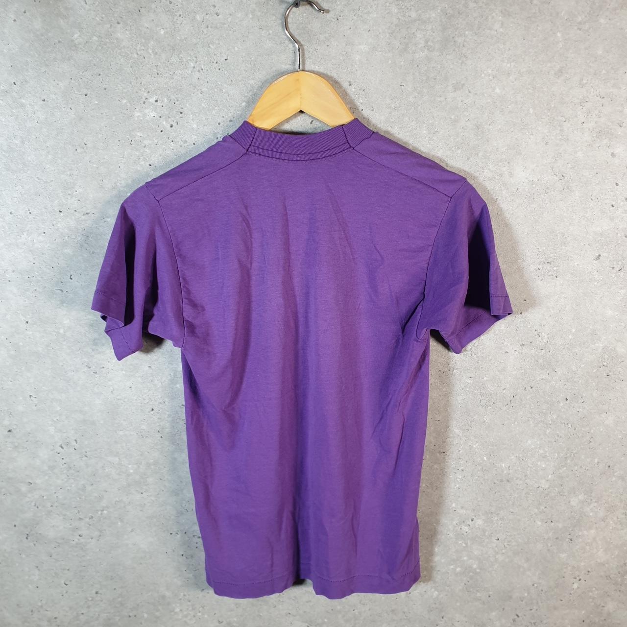 Vintage Best Fruit of the Loom Arizona USA Single Stitch T Shirt Womens Medium Purple 6