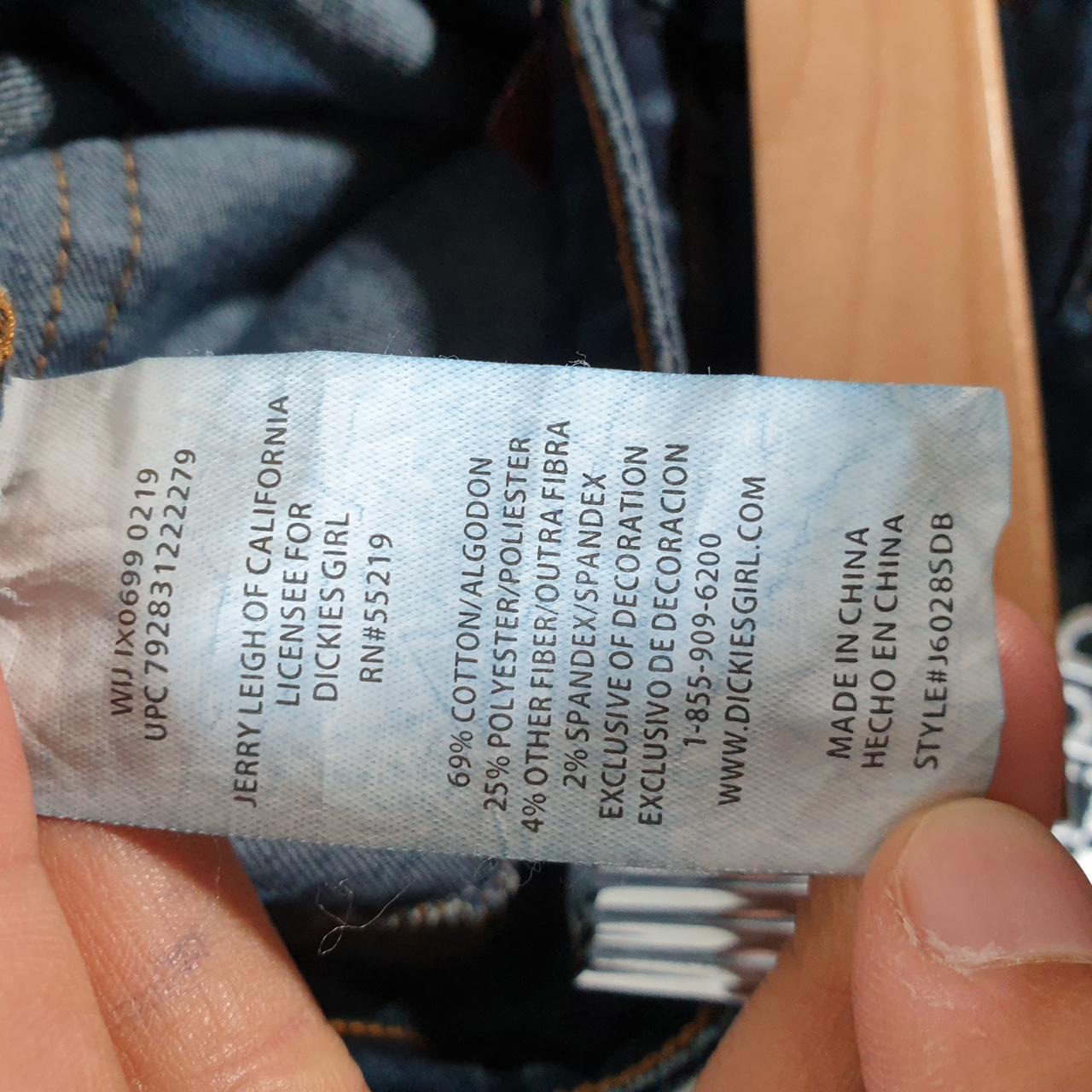 Vintage Dickies Baggy Denim Jean Shorts Jorts Cargo Womens W30 Blue Relaxed Fit