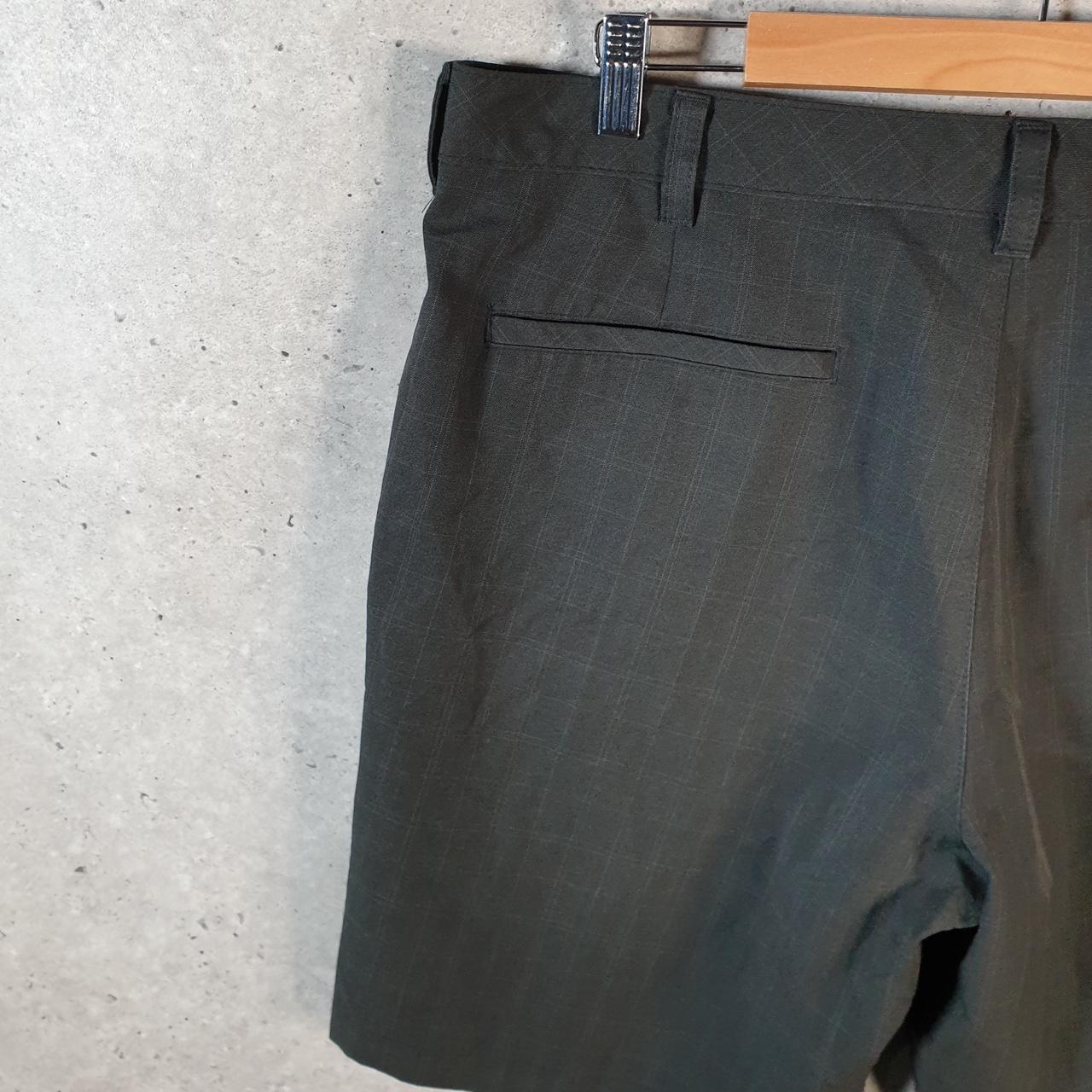 Vintage Izod Golf Chino Shorts Jorts Cargo Men’s W36 Black Baggy Cotton