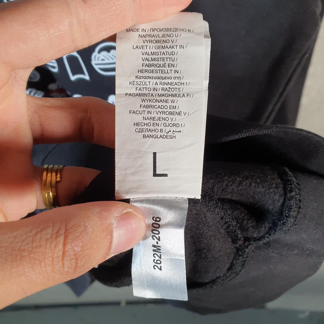 Vintage Russell Athletic Jollibee Sweatshirt Men’s Large Black Pullover Baggy