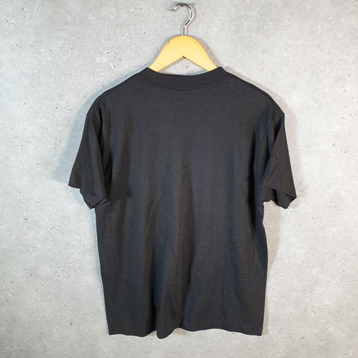 Vintage Delta Walmart Eagle 90s USA Single Stitch T Shirt Men’s Large Black