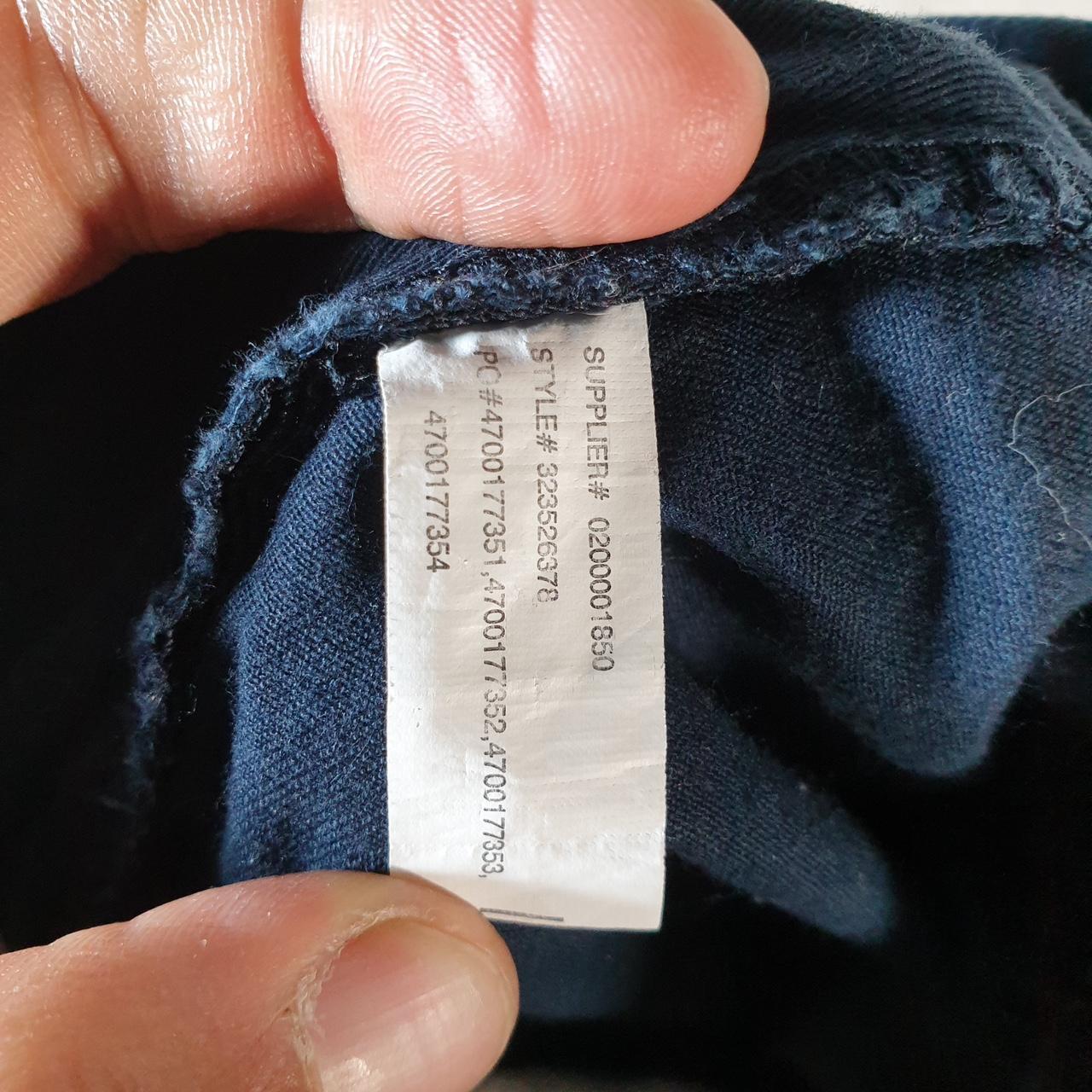 Vintage Ralph Lauren Polo Shorts Jorts Chino Cargo Womens W30 Navy Blue Baggy Cotton