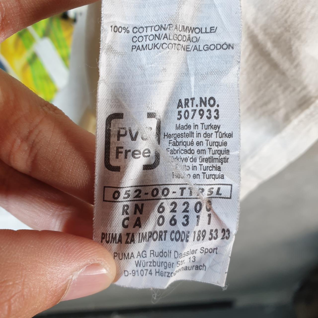 Vintage Puma Usain Bolt T Shirt Mens Medium White sports Logo Athletic