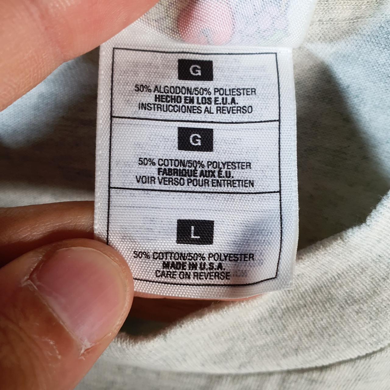 Vintage Fruit of the Loom Plaiville Hot Air Balloon 90s USA Single Stitch T Shirt Men’s Large Grey