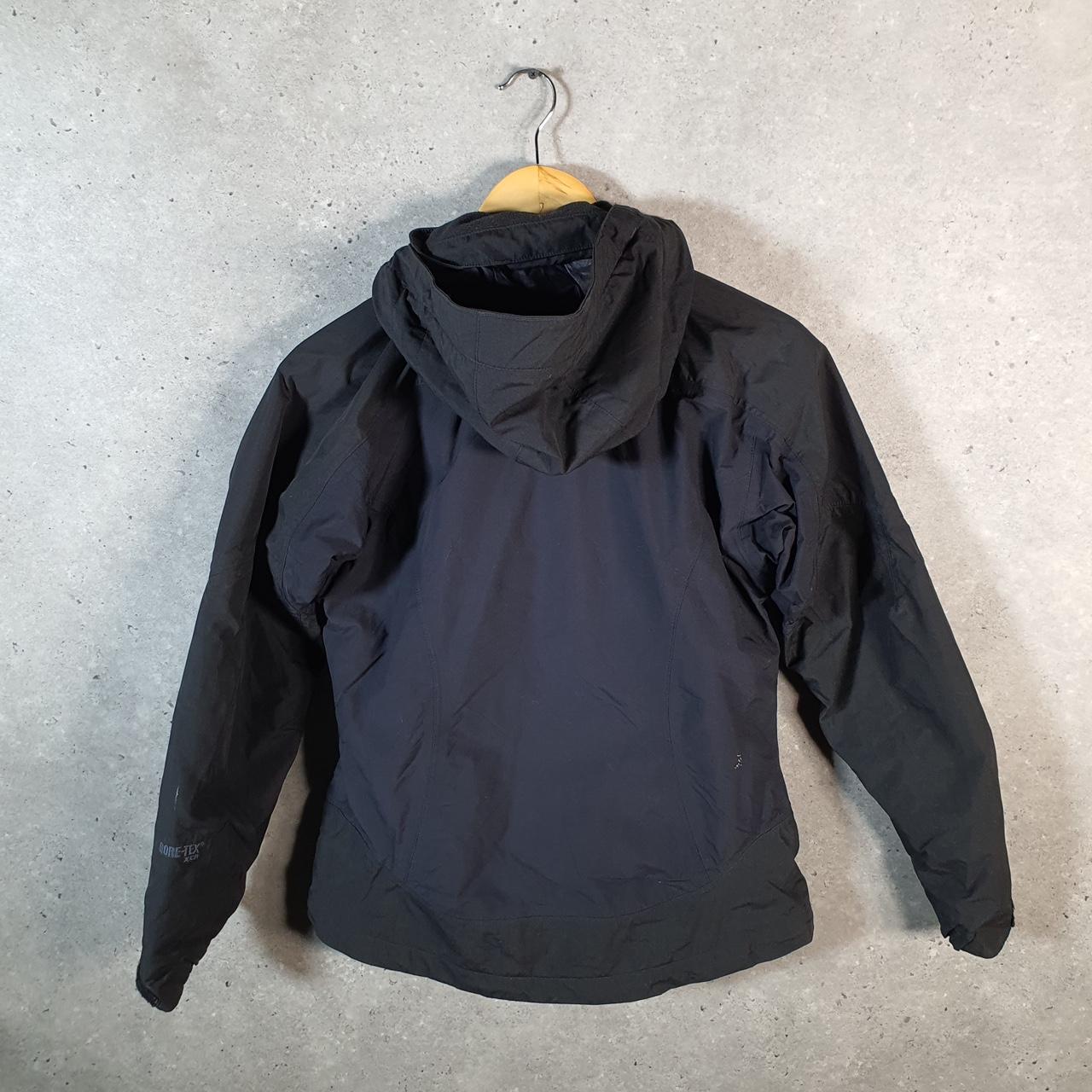 Vintage Patagonia GoreTex Jacket Womens XS Black Full Zip Lightweight Windbreaker Big Fish Vintage