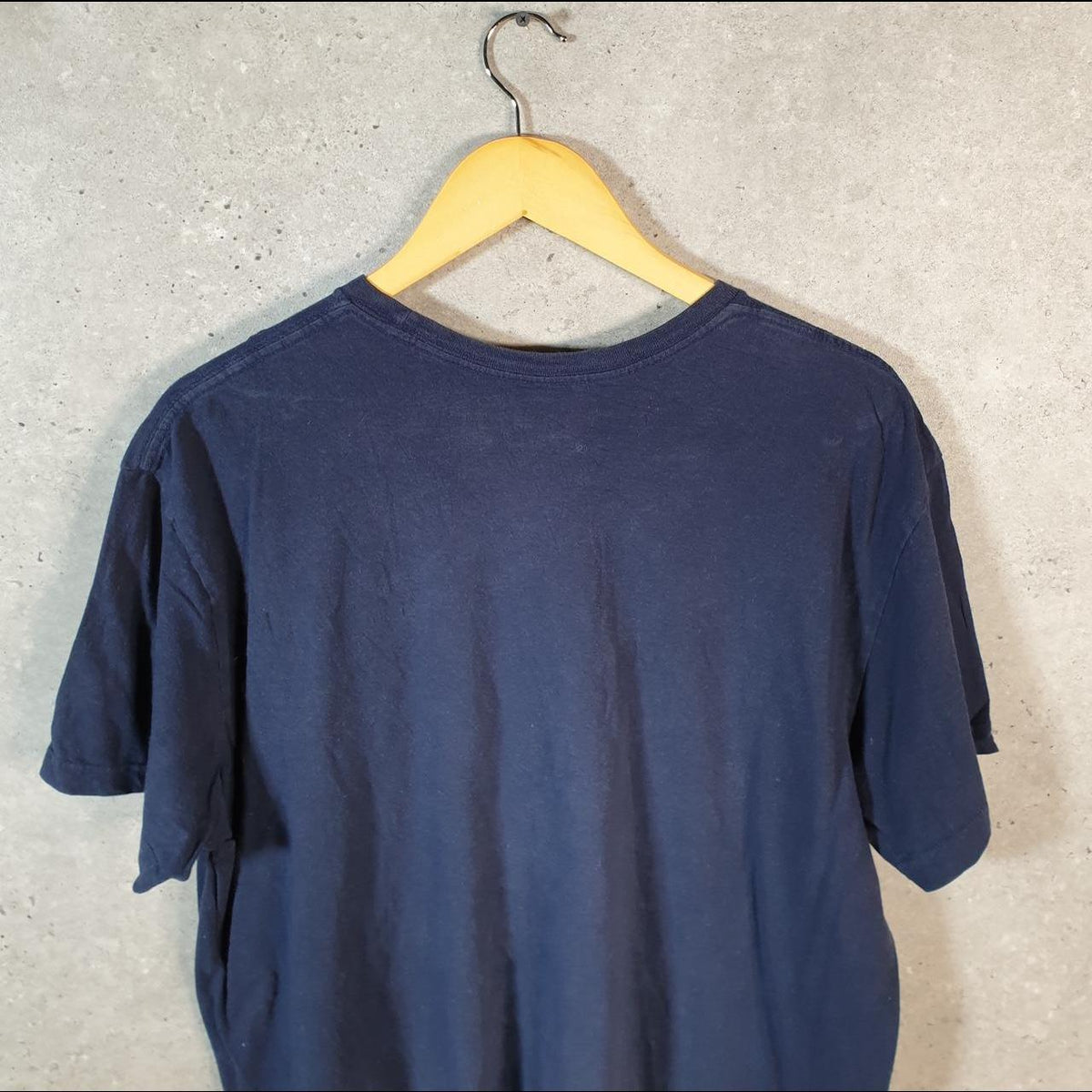 Vintage Ralph Lauren Polo T Shirt Men’s Large Blue Embroidered Classic Fit Pony C9155