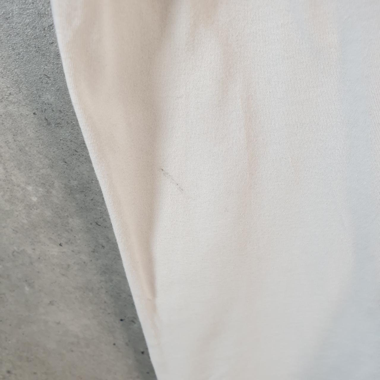 Vintage Puma Spellout T Shirt Womens XL White Sports Logo Athletic