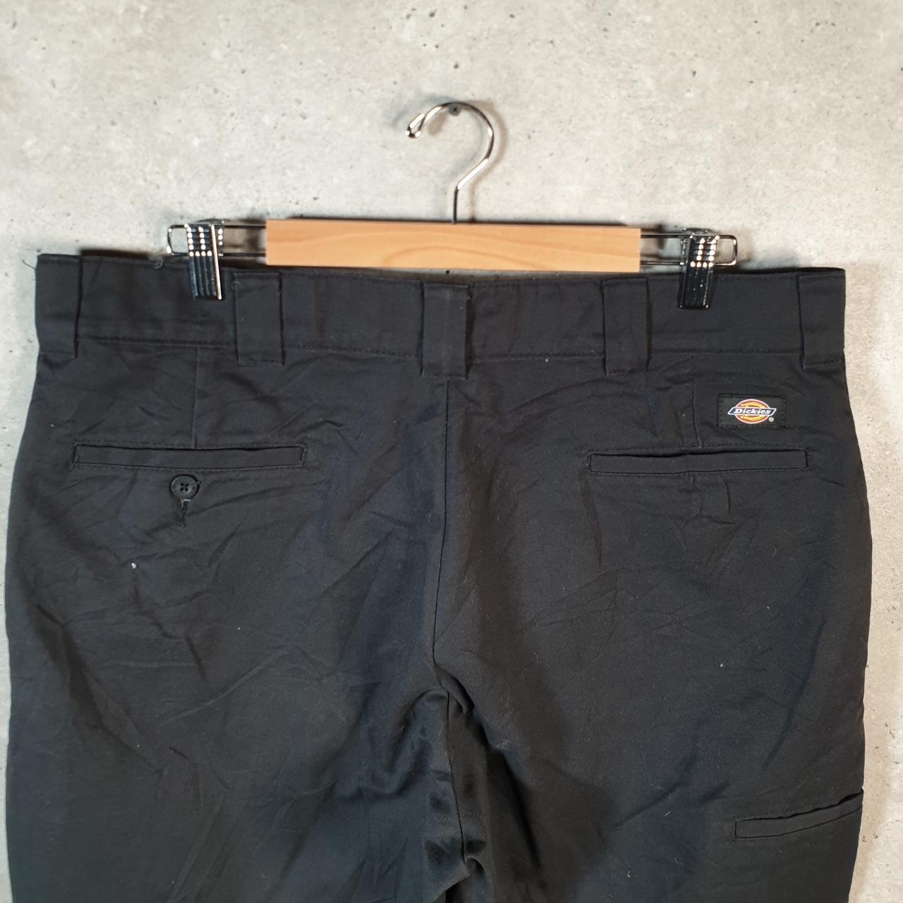 Vintage Dickies Carpenter Shorts Jorts Jeans Men’s W38 Black Relaxed Fit Baggy Workwear Big Fish Vintage