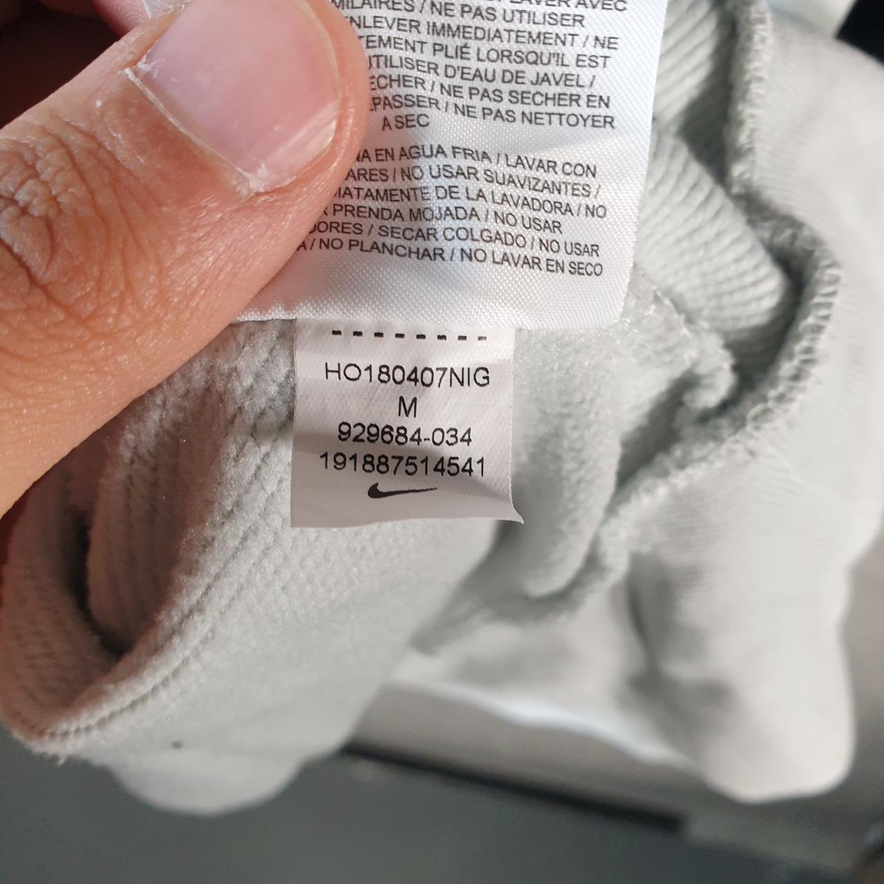 Vintage Nike Dri Fit Spellout Hoodie Womens Medium Blue Swoosh Y2K Pullover Logo