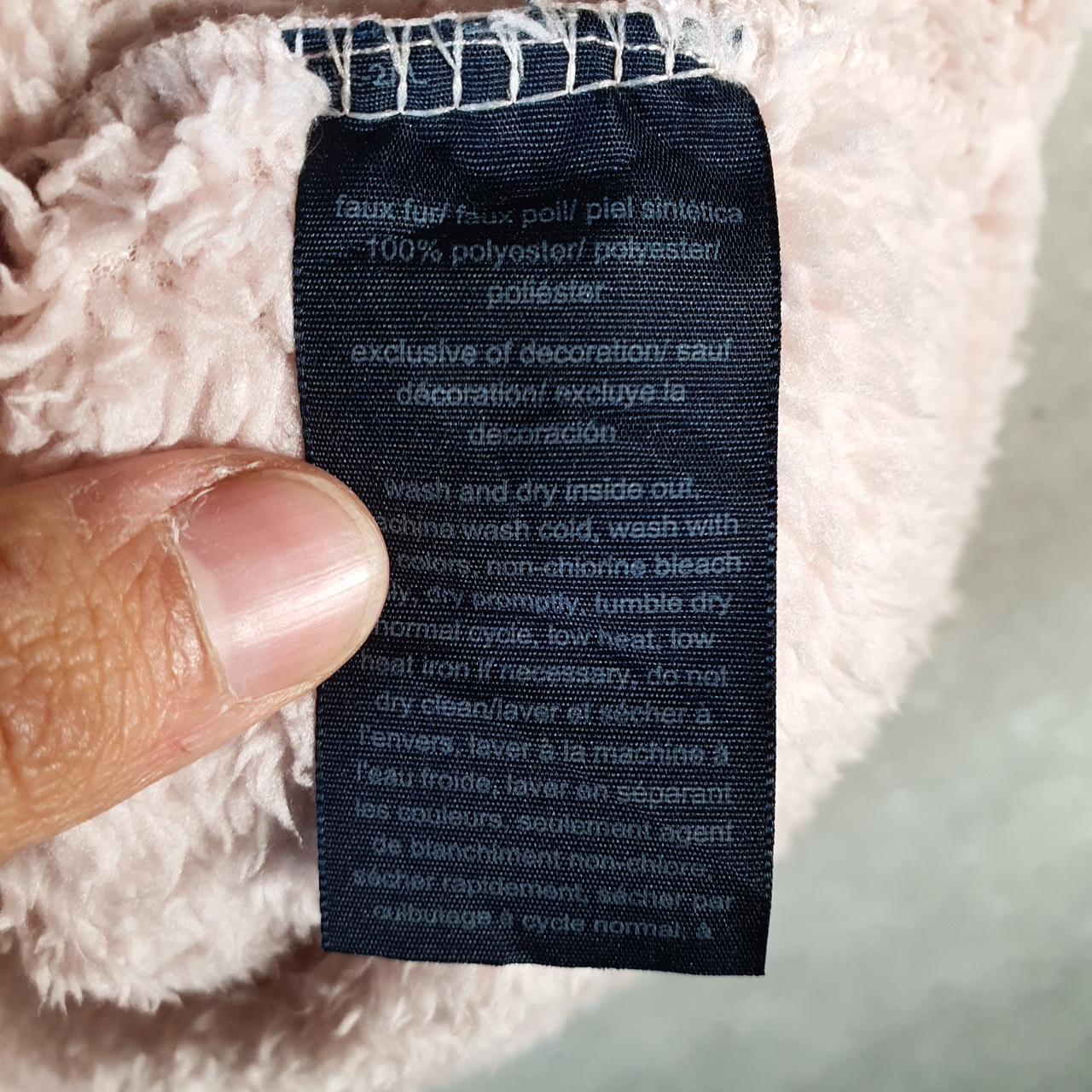 Vintage Tommy Hilfiger Full Zip Fleece Gilet Womens Large Pink Spellout Logo Winter