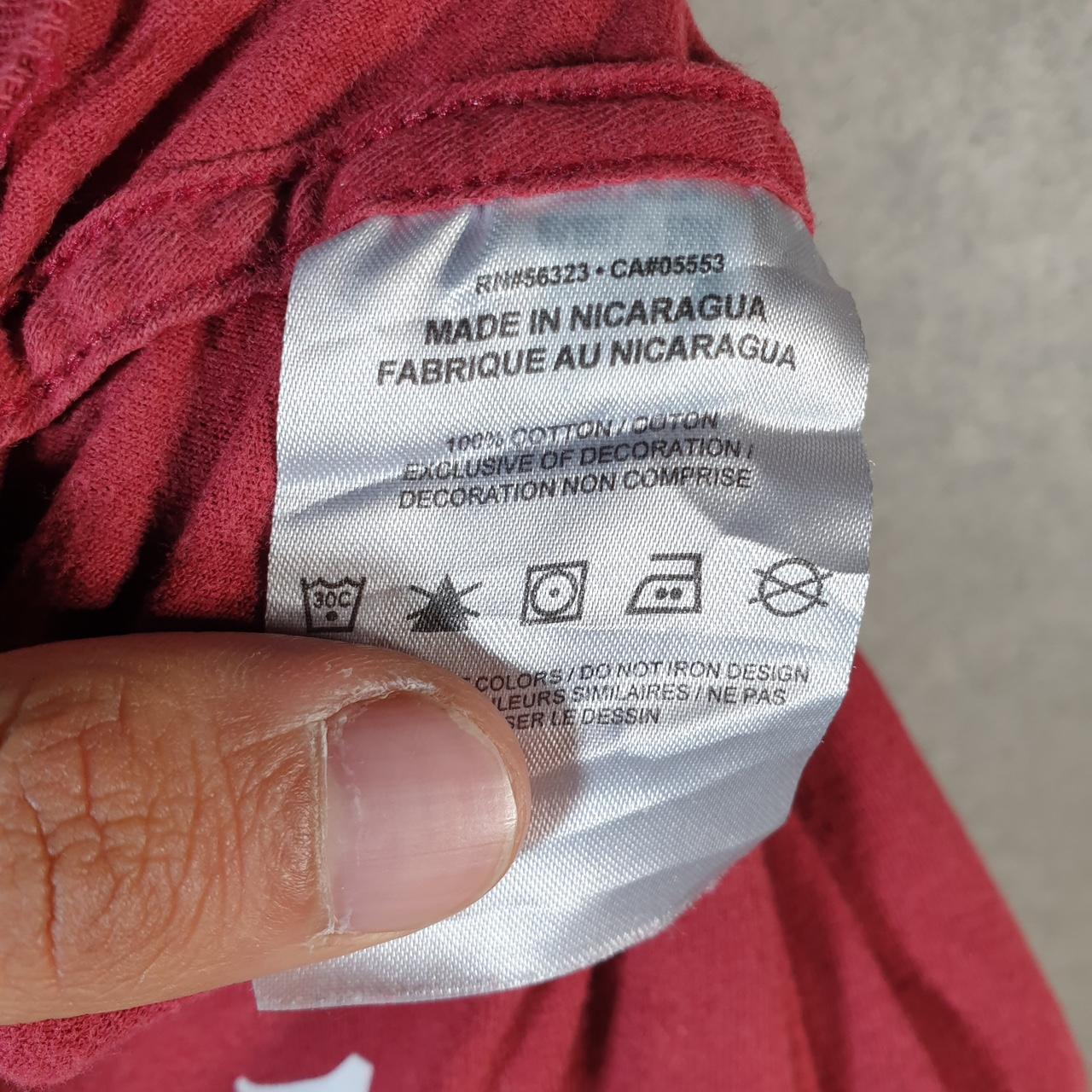 Vintage Nike Alabama Crimson Tide Jeudy 4 T Shirt Men’s Medium Red Swoosh Logo Athletic