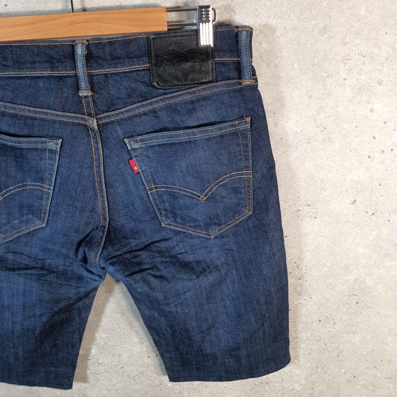 Vintage Levi’s 511 Denim Jean Shorts Jorts Cargo Men’s W31 Blue Baggy Cotton