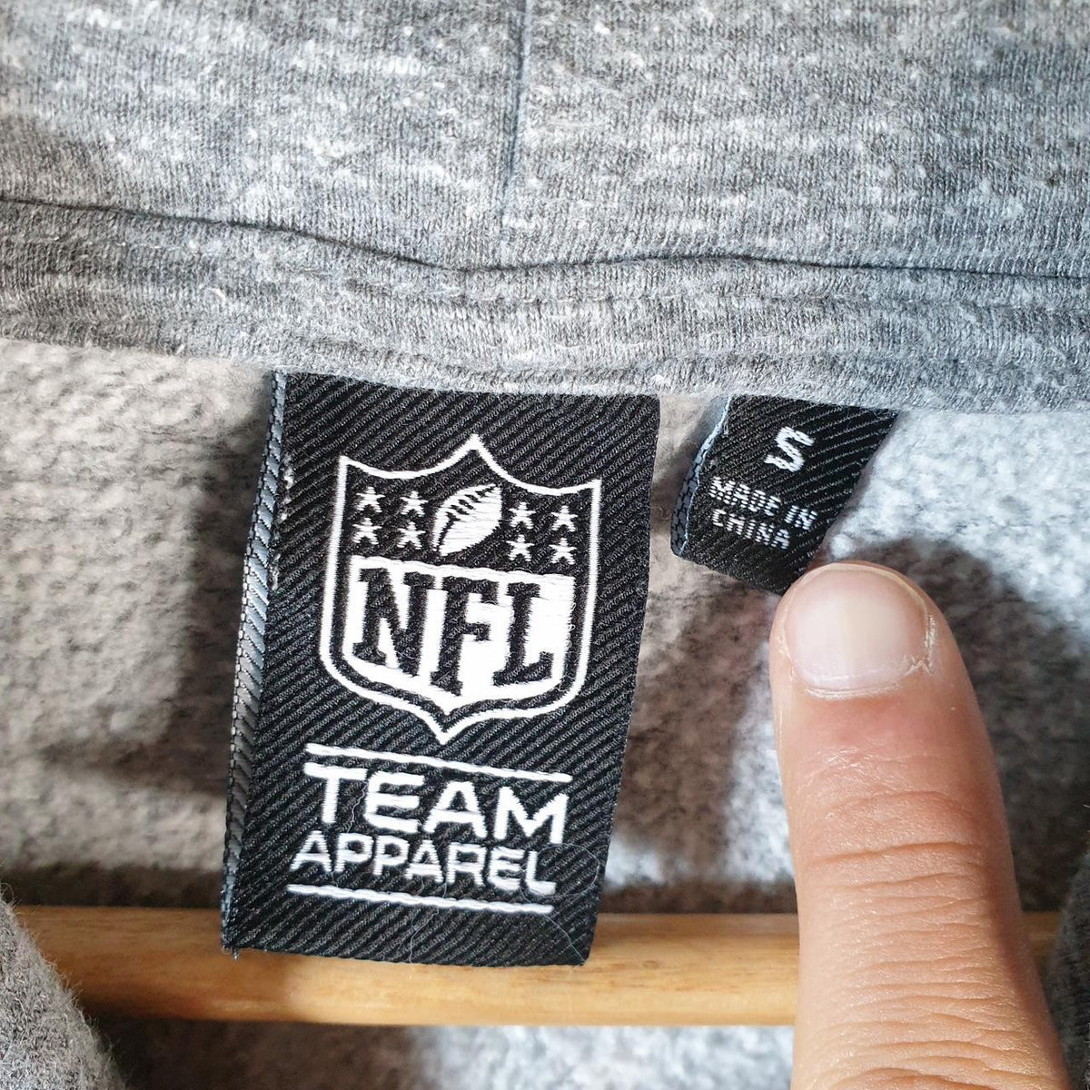 Vintage NFL New York Giants Hoodie Womens Small Grey Pullover USA Pro Sport