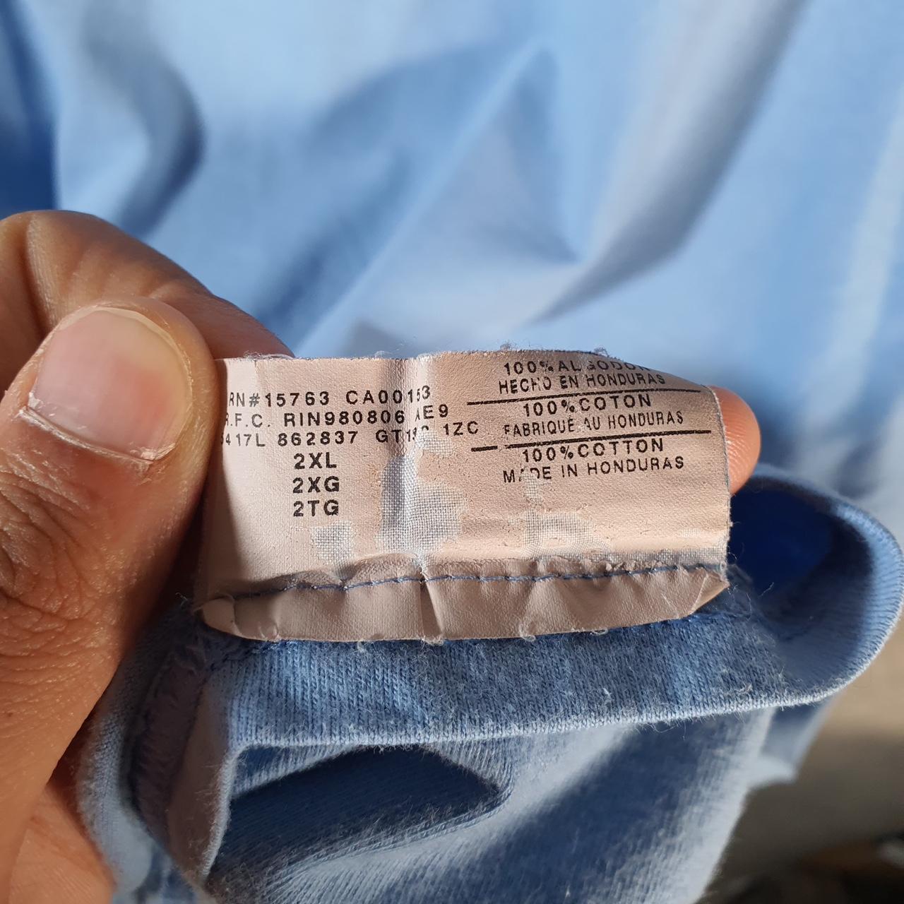 Vintage Champion Carolina Tar Heels Basketball T Shirt Men’s 2XL Blue Athletic