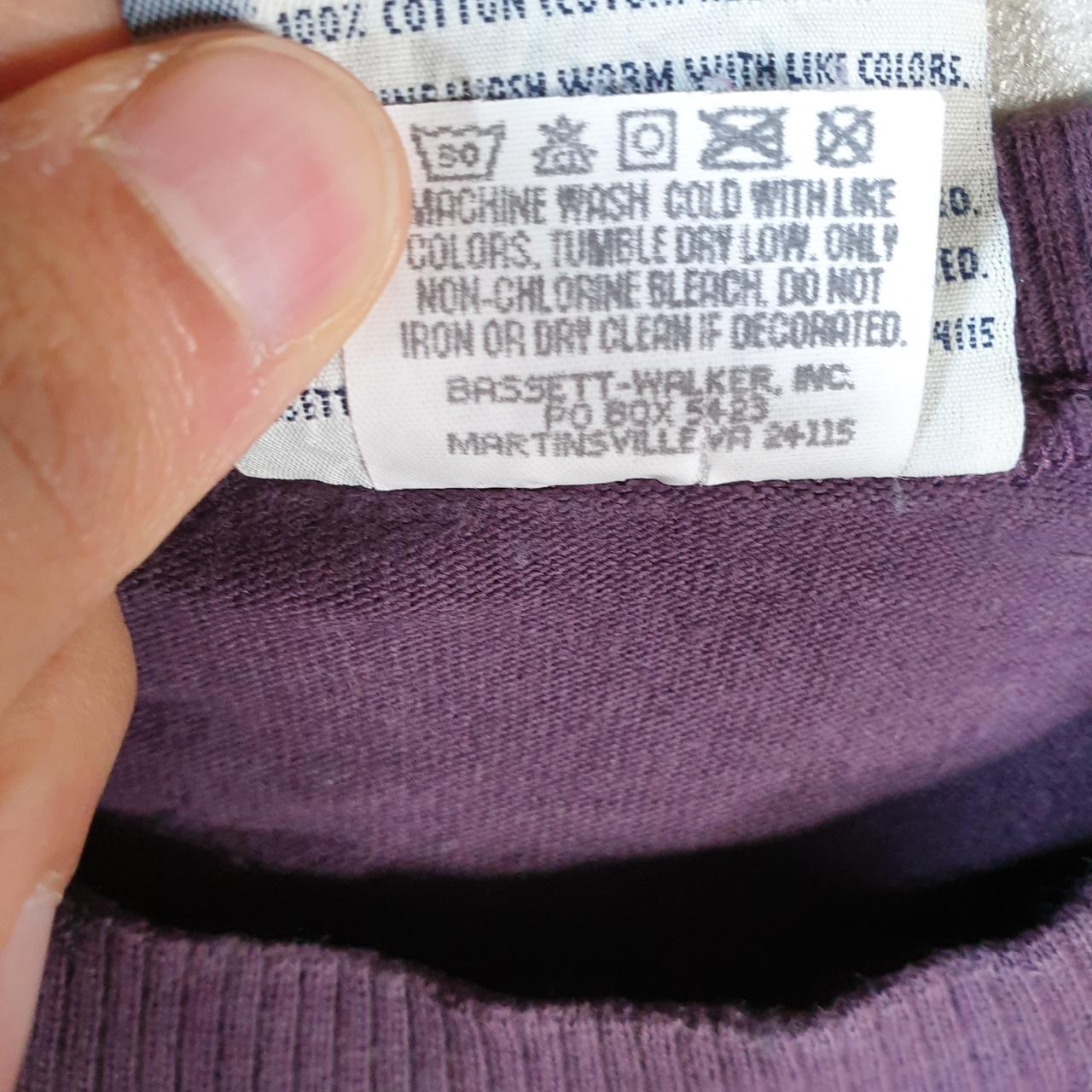 Vintage Lee Premium Jersey Sweatshirt Men’s Medium Purple Baggy Blank