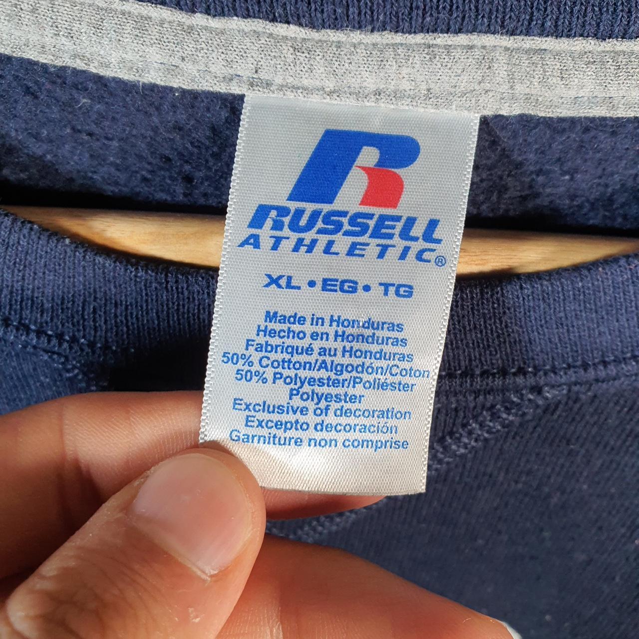 Vintage Russell Athletic Georgia Southern USA Sweatshirt Men’s XL Blue Pullover