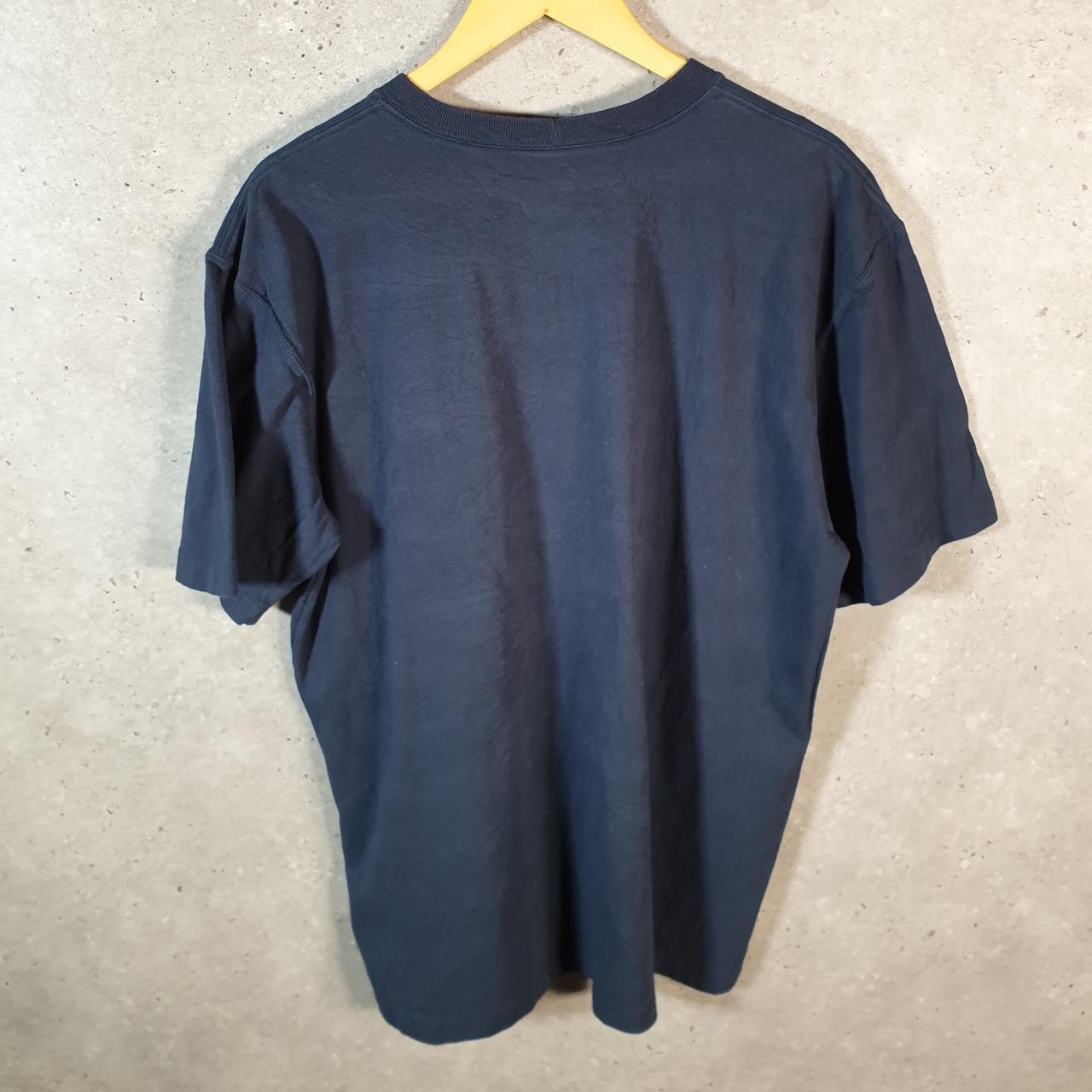 Vintage Carhartt Pocket T Shirt Men’s Medium Blue Workwear Chore Utility Original Fit C9331